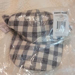 Cocus Pocus Gingham baseball cap